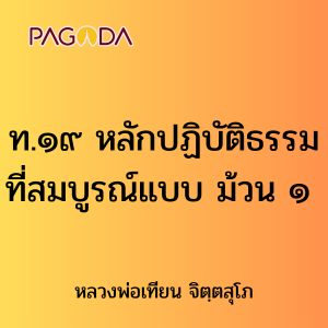 ท.๑๙ หลักปฏิบัติธรรมที่สมบูรณ์แบบ ม้วน ๑ รูปภาพ 1