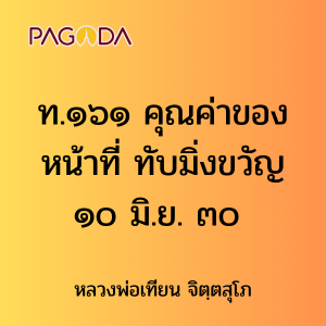 ท.๑๖๑ คุณค่าของหน้าที่ ทับมิ่งขวัญ ๑๐ มิ.ย. ๓๐ รูปภาพ 1