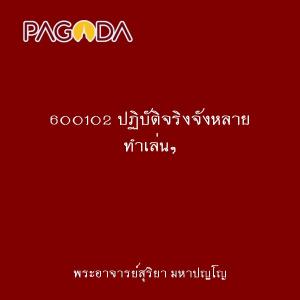 600102 ปฏิบัติจริงจังหลาย ทำเล่นๆ รูปภาพ 1