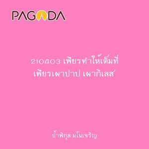 210403 เพียรทำให้เต็มที่ เพียรเผาปาป เผากิเลส รูปภาพ 1