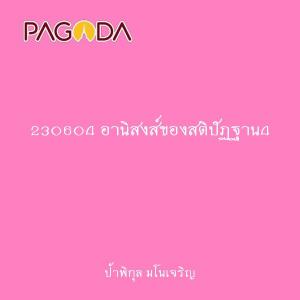 230604 อานิสงส์ของสติปัฏฐาน4 รูปภาพ 1