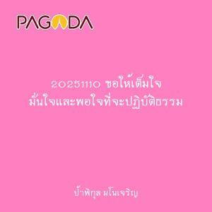 20251110 ขอให้เต็มใจ มั่นใจและพอใจที่จะปฏิบัติธรรม รูปภาพ 1