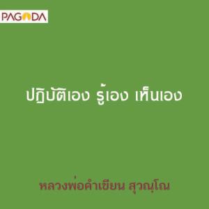 ปฏิบัติเอง รู้เอง เห็นเอง รูปภาพ 1