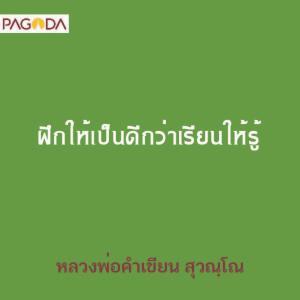 ฝึกให้เป็นดีกว่าเรียนให้รู้ รูปภาพ 1