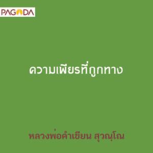 ความเพียรที่ถูกทาง รูปภาพ 1